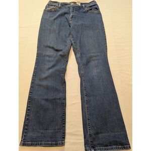 Levi’s 550 Relaxed Boot Cut Jeans Women 12L Long 34” Inseam Mid Blue, VTG